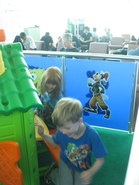 Baby playground in Tbilisi airport