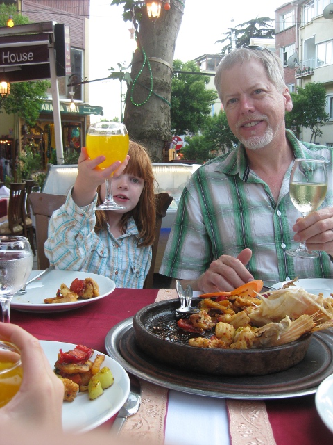 Cielo and Vernon at Fish House