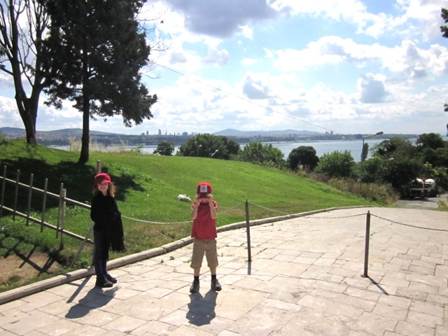 view from the palace