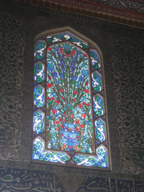 stained glass window