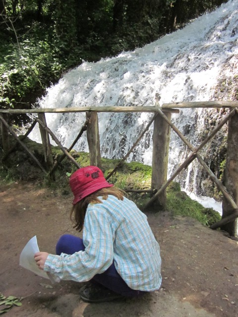 Cielo and waterfall