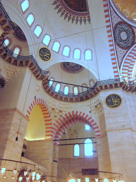 inside the mosque
