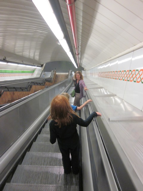 Cielo and Alison going down